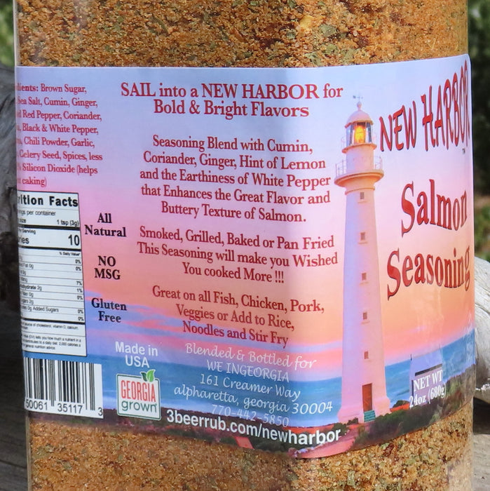 New Harbor - 24 oz Salmon Seasoning