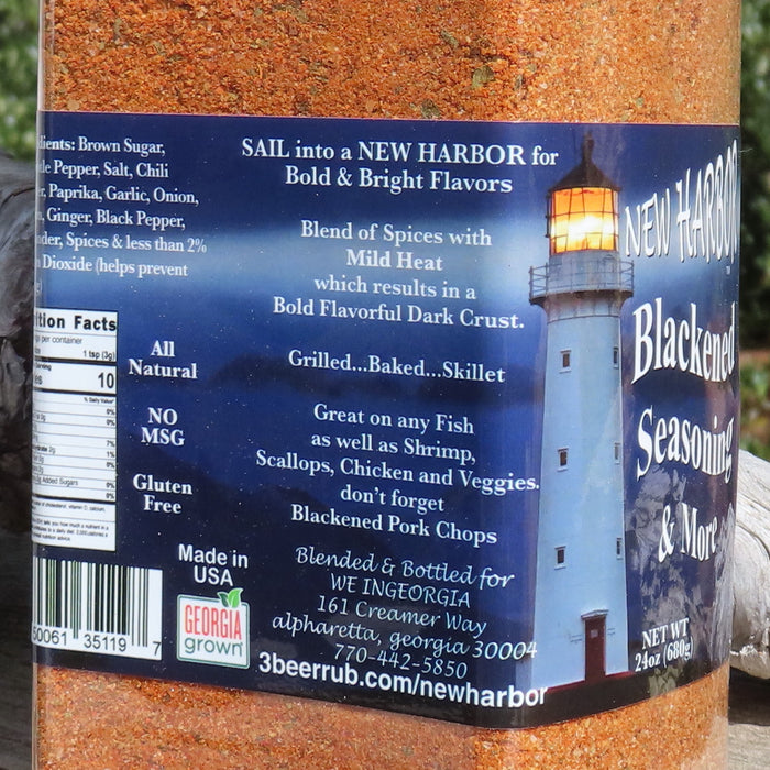 New Harbor - 24 oz Blackened Seasoning & More